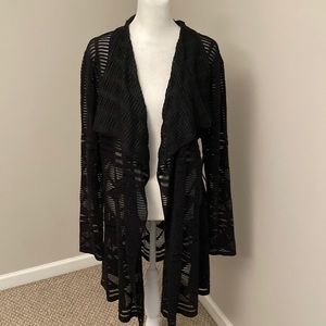 Anthropologie Luii Sheer Cardigan
in Black